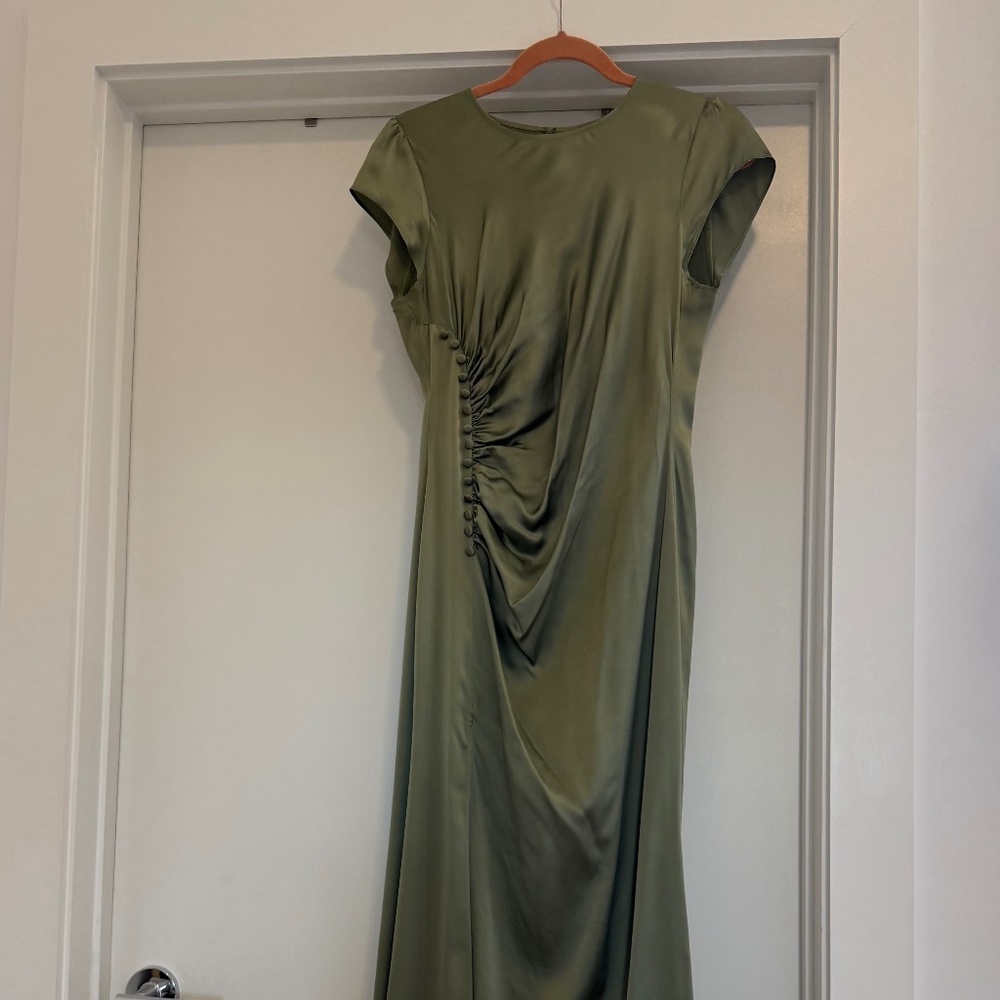 Reformation Birch Silk Dress - Picture 2 of 6